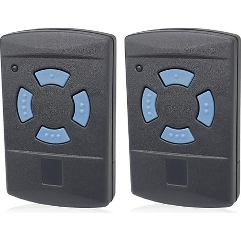 Télécommande Garage 868MHz 4 Boutons Bleus Compatible HSM2 HSM4 HS1 HS2 HS4 HSE2 HSP4 HSD2 HSZ1 HSZ2 (1/5)