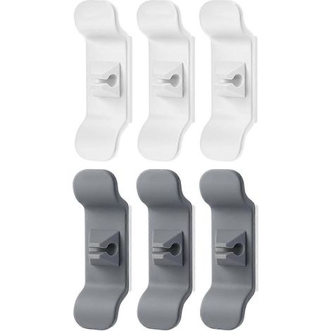Set mit 6 Kabelorganisatoren für Zuhause (1/5)
