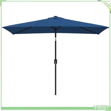 Parasol d'extérieur - FAFEICY - 47129 - 300x200 cm - Inclinable - Toile polyester anti-UV (1/5)