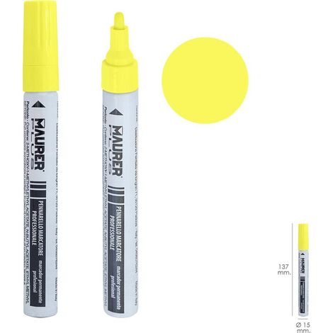 MARCATORE UNIVERSALE PROFESSIONALE FI GIALLO MAURER PLUS (1/4)
