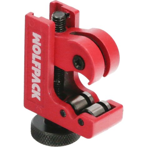 WOLFPACK LINEA PROFESSIONAL - Cutter De Tubi Mini De Ø 3 A 22 mm. Corpo in alluminio e rullo in acciaio temperato. Obiettivo
