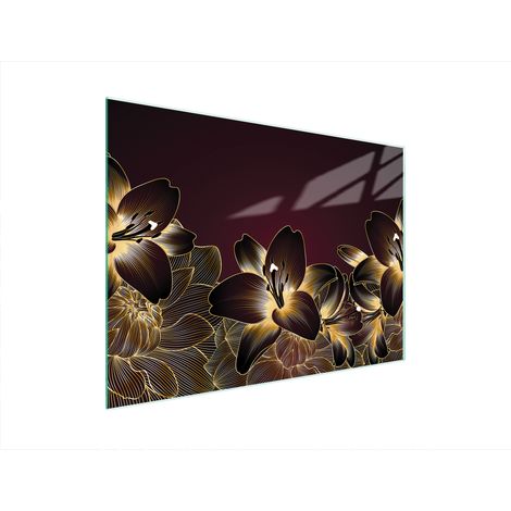 TABLA DE CORTAR DE VIDRIO 40x30 ORQUÍDEA (1/5)