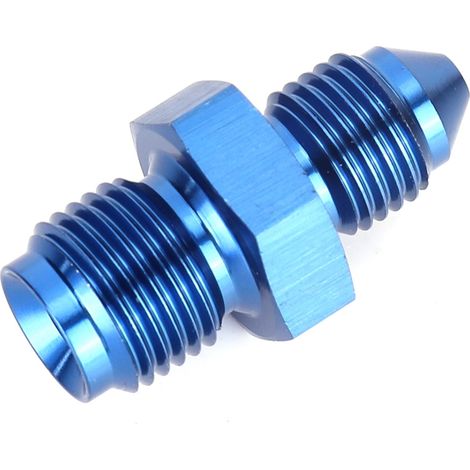 Raccord restricteur d'huile turbo AN-3 en aluminium bleu 3/8-24UNF 7/16-24 inversé trou 0.9mm pour T25/T28 GT25R GT28R GT30R GT35R 1 pièce (1/5)