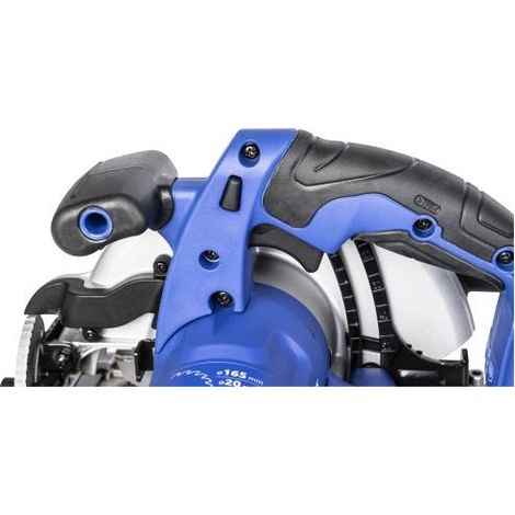 Scie circulaire sans fil RawlPlug R-PCS18-XL2 18 V 2x5 0 Ah accu.