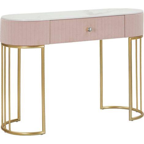 Console Abstraktes, Étagères, Compartiments, 40x100x75h cm or (1/5)
