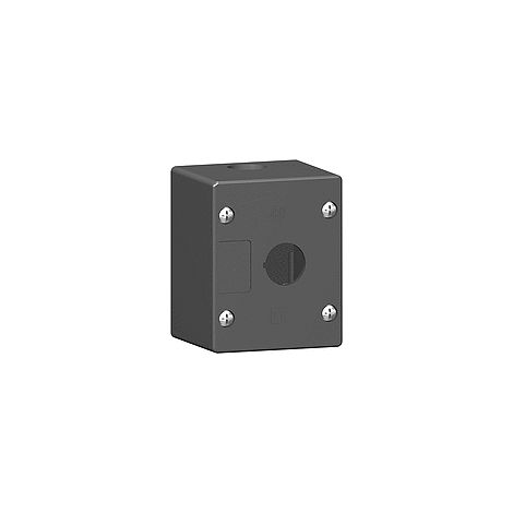 Boîte à boutons vide - XAL-G - plastique - 1 perçage - XALG01