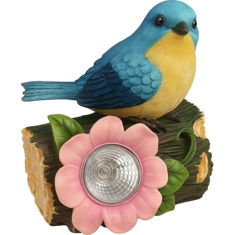 PROGARDEN pajaro luz solar detector movimiento , Pájaro sola rcon detector movimientoMarca ProgardenFabricado en resinaIdeal para decorar tu terraza,balcon o patio. (1/3)