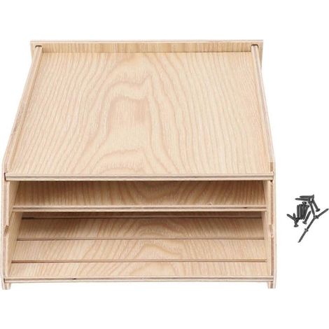 Nichoir à chauves-souris artisanal en bois résistant aux intempéries et à la corrosion, pour jardin extérieur. (1/5)