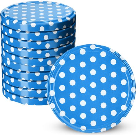 KADAX Deckel fi82 10er Pack Blaue Erbsen