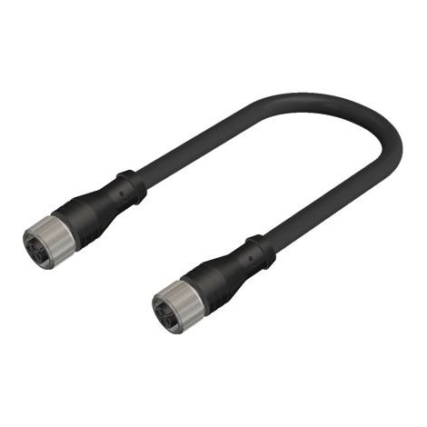 Câble d'actionneur RS PRO 4 conducteurs , M12 Femelle vers M12 Femelle, 5m ( Prix pour 1 )