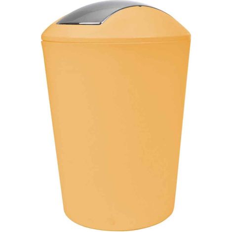 Poubelle à Bascule "Vitamine" 5,6L Ocre (1/2)