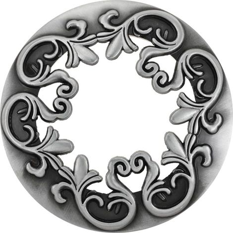 Couvercle en métal argenté Antique pour Aider Les bocaux à brûler uniformément Accessoire de Bougie Couvercle pour Bougie (1/5)
