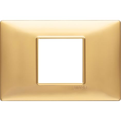 VIMAR - 14652.25 Placca 2M centrali oro opaco