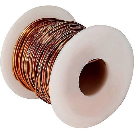 99,9% flexibler Kupferdraht, 16 Gauge / 1,3 mm Durchmesser, 39 m (127 ft) lange Spule und 454 g (1 lb). (1/5)