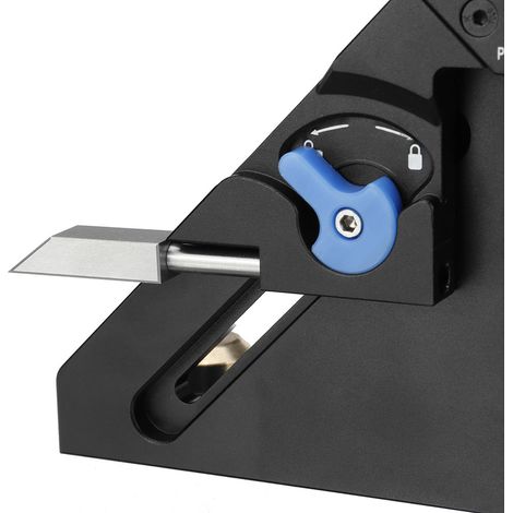 Präzisions-Zentrierwerkzeug aus Aluminiumlegierung, 1/2-Zoll-Stärke, für Kreissäge und Oberfräse.