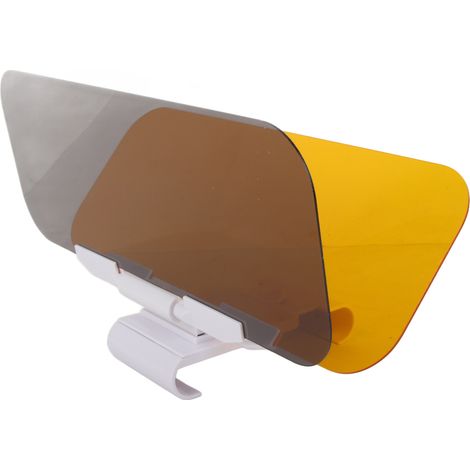 2-in-1-Auto-Sonnenblende, transparente Blendschutzverlängerung für Tag- und Nachtfahrten, Glasvisier (1/5)