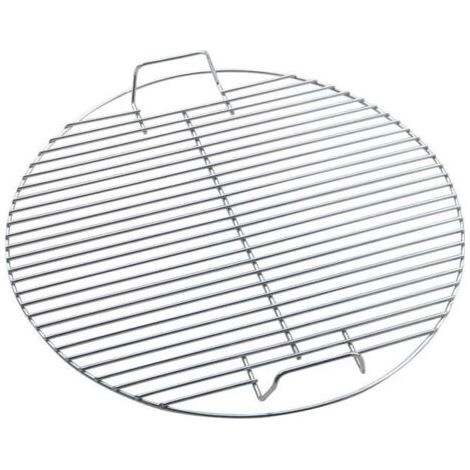 Runder Edelstahl-Grill – ZVD – Tragbar – 44,5 cm – Holzkohle (1/5)