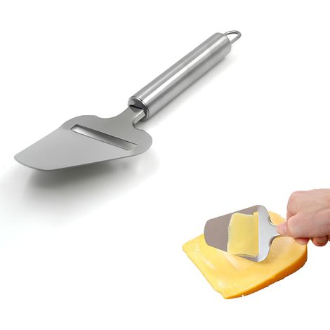 1pcs Coupe Fromage, 21,5 cm, Acier Inoxydable, Lame Aiguisée, Manche Ergonomique, Cuisine Quotidienne (1/5)