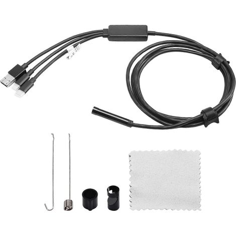Endoscope pour téléphone portable, endoscope haute définition, endoscope 4 en 1, endoscope étanche pour voiture, B (1/5)
