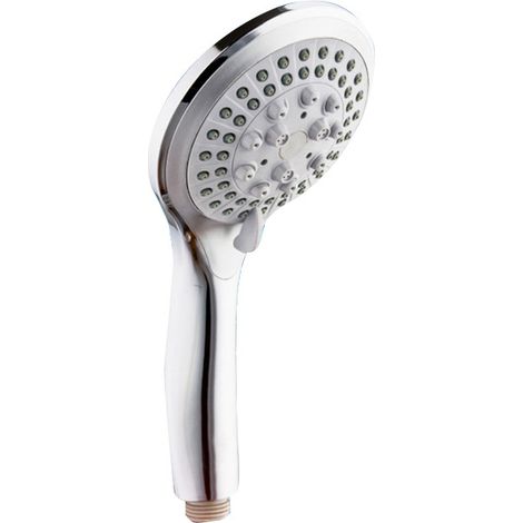 Sollbry Cabezal de ducha de baño con 5 modos de ahorro de agua a alta presión - Cromo (1/5)