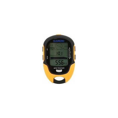 Altimètre GPS Multifonctionnel FR510 Altimètre de Navigation GPS Extérieur Compas Instrument de Mesure de l'Humidité de la Température-Crezuo