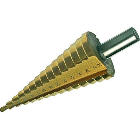 BGS Foret étagé nitruré au titane Ø 4 - 32 mm - 1619 (1/5)