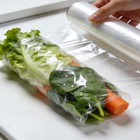 Rouleau de Sacs Sous Vide Aigostar – Texture Maille, Découpable, Conservation Alimentaire Optimisée pour Maison et Commerce (1/2)