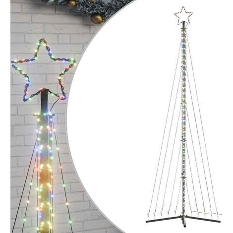 Albero di Natale Albero natalizio Albero festivo a LED 495 LED Colorati 300,5 cm (1/5)