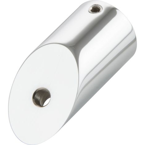 Wandhalter für Stabilisationsstange SBA, 45°, Messing verchromt poliert