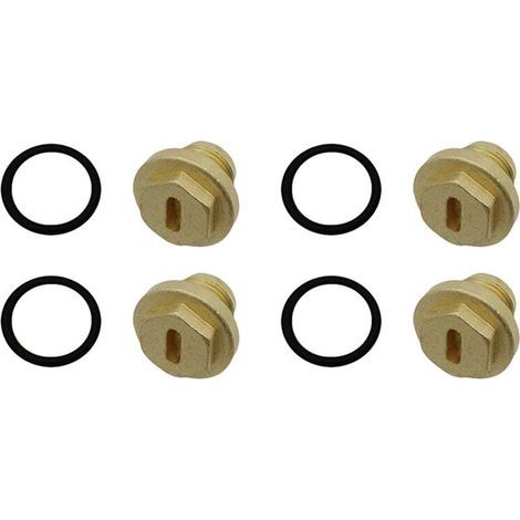 Kit de bouchon de remplissage d'huile avec écrou de vidange de différentiel pour 4 moteurs, compatible avec les modèles TD5 et V8. (1/5)