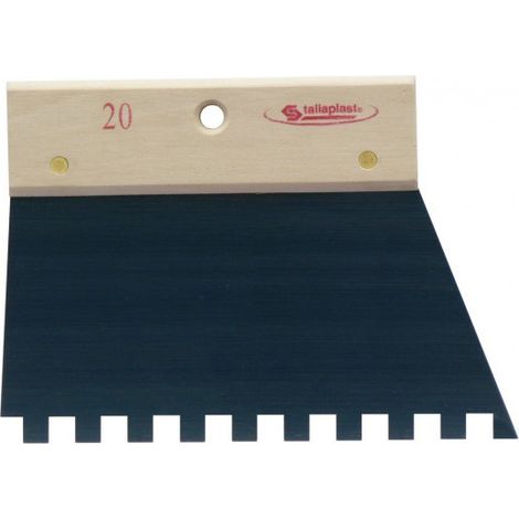 Taliaplast Peine de cola 200 mm dientes 10 mm acero madera