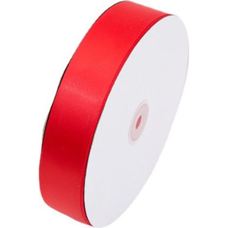 Ruban de Noël Rouge 91m en Polyester pour Emballage Cadeaux, Pâtisseries et Boutiques (1/5)