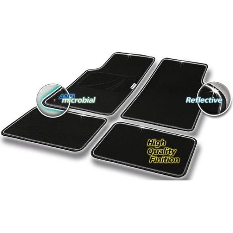 MICHELIN 4 tapis moquette T3 noir