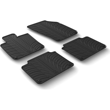 Set tappeti su misura in gomma - compatibile per Volvo S90 4p (09/1602/24) - Volvo V90 Cross Country (09/1603/26) - Volvo V90 sw (09/1603/26)