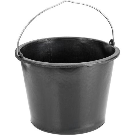 Cubo cimco 131435 polietileno 12 litros negro