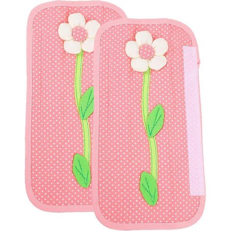 2 Stück Kühlschranktürgriffabdeckungen, dekorative Griffabdeckungen für Küchengeräte-27.5X15CM-Pink (1/3)