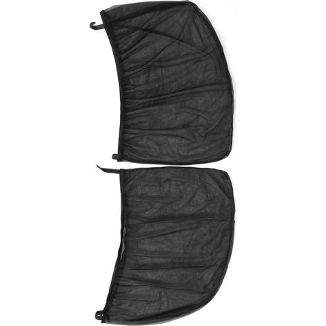 2 pare-soleil de voiture, protection UV, anti-moustiques, moustiquaires pour vitres latérales arrière (pour SUV) (1/5)