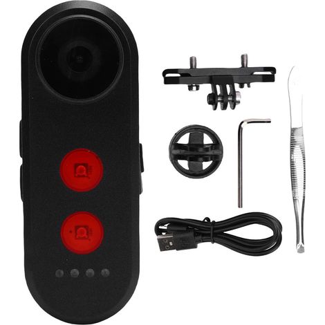 GARRYFIZH Caméra Vélo 1080P, Feu Arrière, étanche, 64G, Route/Montagne (1/5)