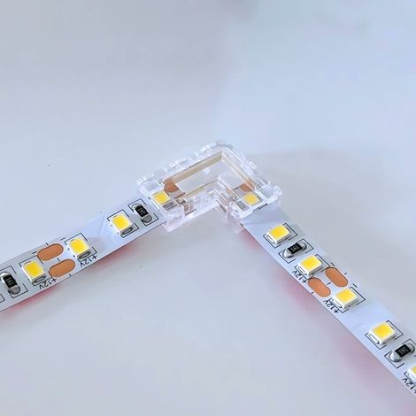 Connecteur en L pour Ruban LED COB 8mm IP20 - SILAMP