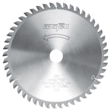 MAFELL 162MM TCT CIRCULAR SAW BLADE 48T