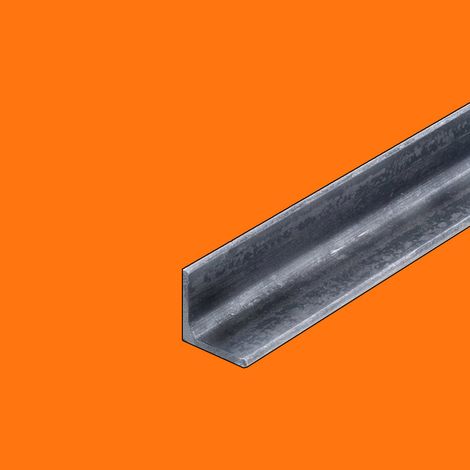 Cornière égale en acier - 35x35mm - Longueur de 2M30 (230cm).