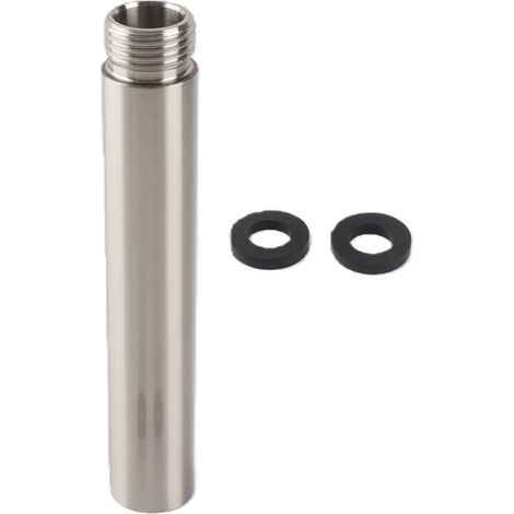 Rallonge de douche en acier inoxydable pour pommeau de douche à main, 10 cm (4 pouces) (1/5)
