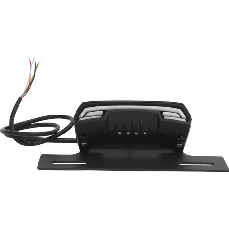 Support moto Suzuki DRZ 400S/SM/E, support de plaque d'immatriculation avec feu arrière, kit de remplacement, arceau porte-plaque en métal, compatible 400S 400SM 400E (1/5)