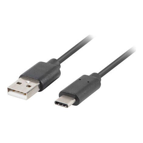 Lanberg CA-USBO-31CU-0018-BK cable USB USB 3.2 Gen 1 (3.1 Gen 1) 1,8 m USB C USB A Negro (1/2)