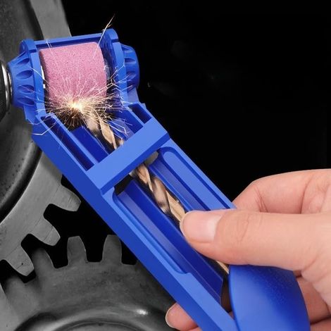 Aiguiseur de foret portable, accessoire de perceuse électrique, outil de meulage de précision, kit d'affûtage polyvalent pour forets de 2 à 12,5 mm (bleu)
Couleur: Bleu (1/5)