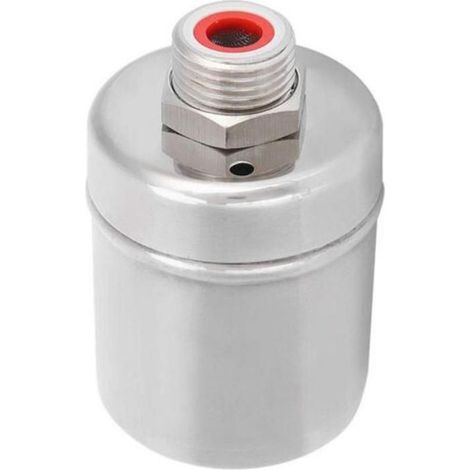 Robinet à bille à flotteur 1/2in Réservoir de contrôle automatique du niveau d'eau Robinet à bille flottant en acier inoxydable (1/4)