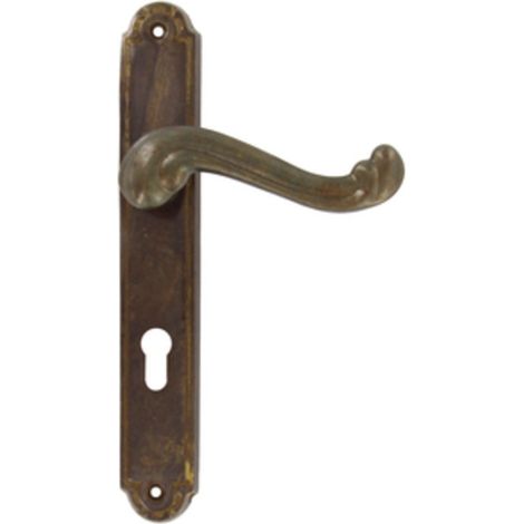 MANIGLIA OTTONE BRONZATO BAROCCO F.Y.. Prezzo per 1 pezzo.