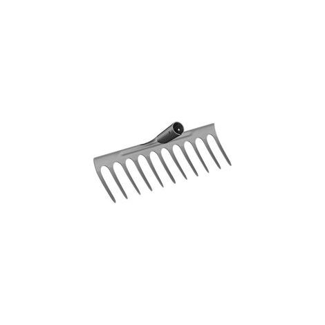 Râteau À Chaume Robuste À pour Pelouse Outil De Jardinage en Matériau Robuste Râteau Dextérieur pour Un Ameublissement Efficace du Sol,11 Dents (1/5)