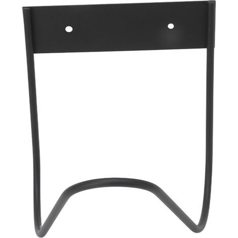 Wandmontierter Gartenschlauchhalter aus Edelstahl 304, Gartenschlauchhaken für den Außenbereich, schwarz (1/5)