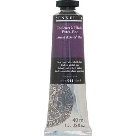 Couleurs à l'huile - Sennelier - Cobalt Violet (anciennement Clair) - 40ml - Violet - Satiné brillant